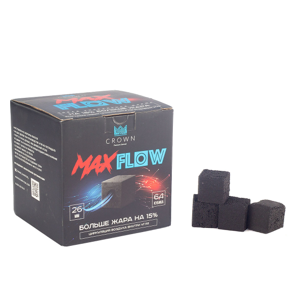 Уголь Crown Maxflow Кокосовый 64 Шт (26 Мм) в Турции