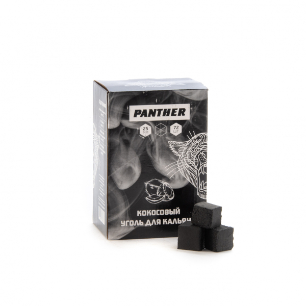 Уголь Кокосовый Panther 72 Шт (25 Мм) в Турции