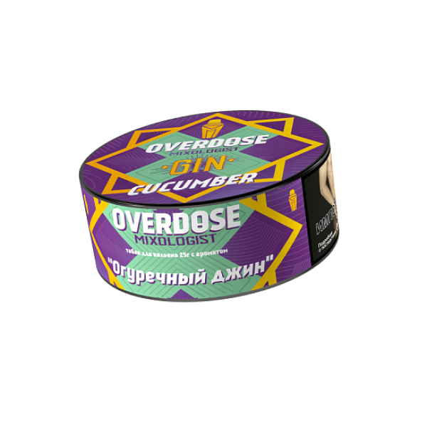 Табак Overdose Gin Cucumber   25 грамм в Турции