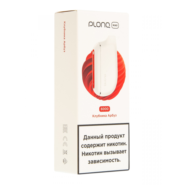 Plonq Max Клубника Арбуз (6000 Затяжек) 20 Мг в Турции