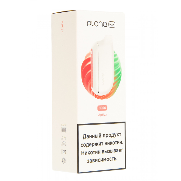 Plonq Max Арбуз (6000 Затяжек) 20 Мг в Турции