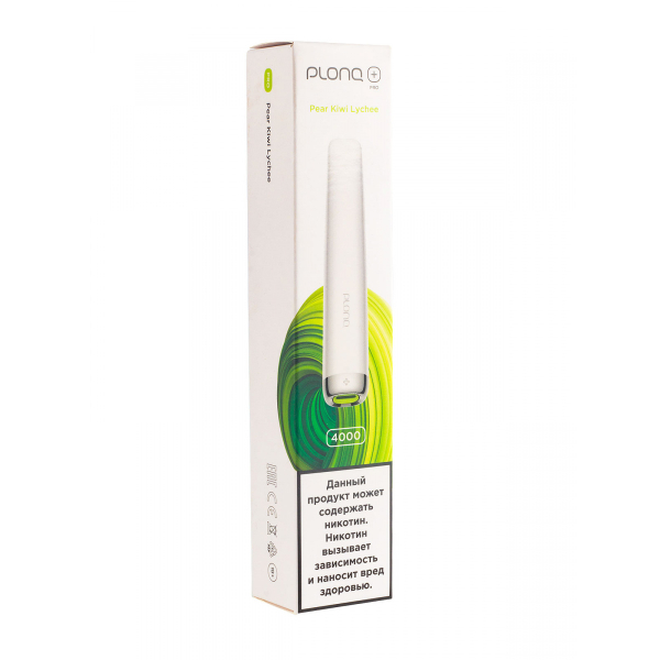 Plonq Plus Pro Груша Киви Личи (4000 Затяжек) 20 Мг в Турции