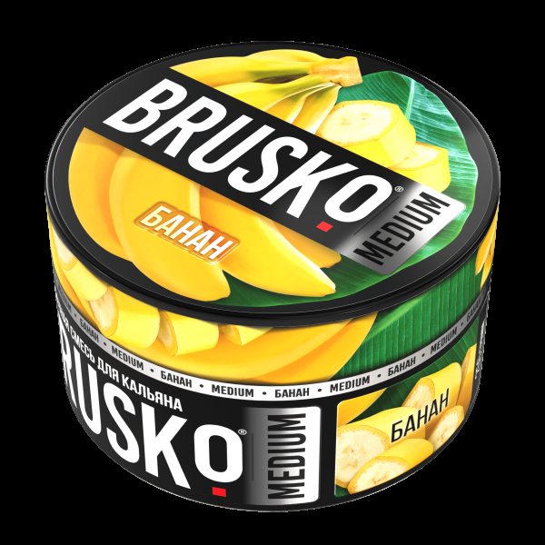 Смесь Brusko Medium Банан  250 гр в Турции