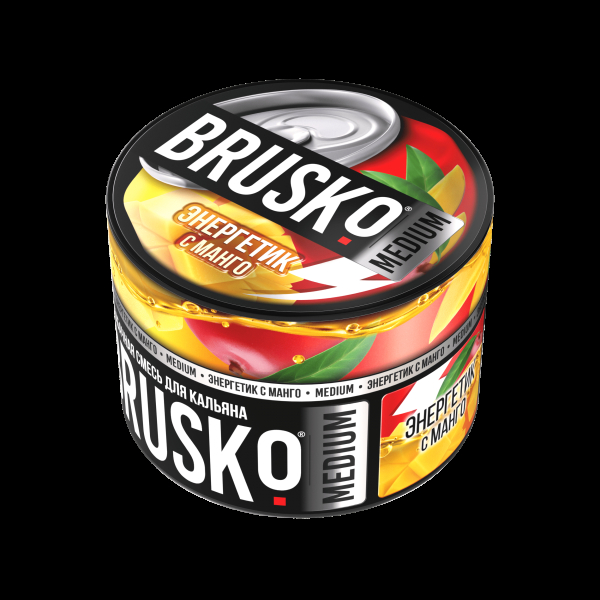 Смесь Brusko Medium Энергетик С Манго  50 гр в Турции