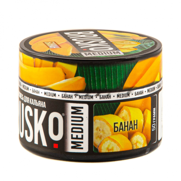 Смесь Brusko Medium Банан  50 гр в Турции