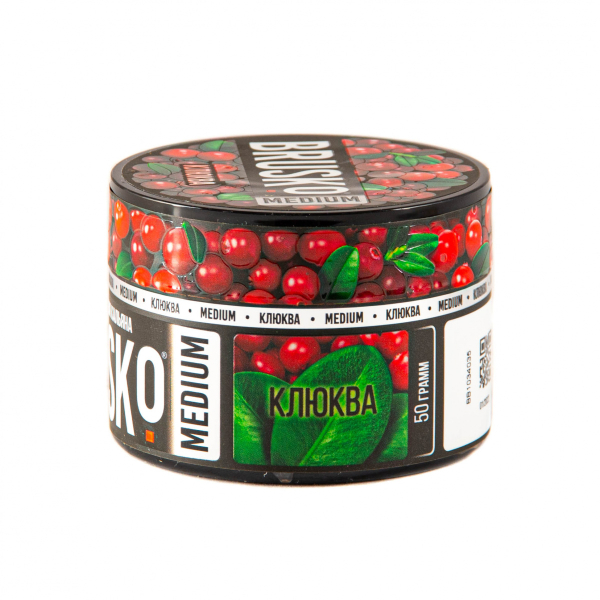 Смесь Brusko Medium Клюква  50 гр в Турции