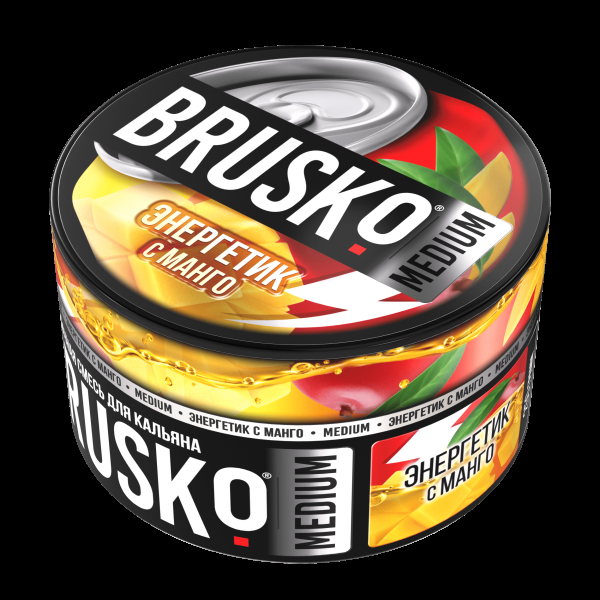 Смесь Brusko Medium Энергетик С Манго  250 гр в Турции