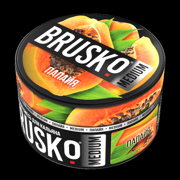 Смесь Brusko Medium Папайя  250 гр в Турции