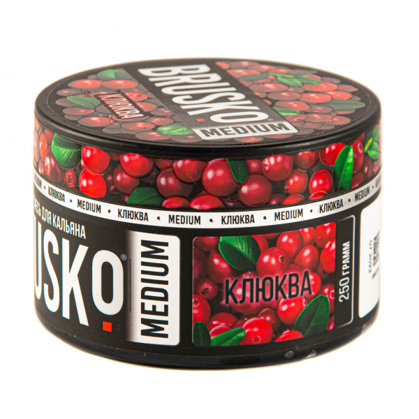Смесь Brusko Medium Клюква  250 гр в Турции