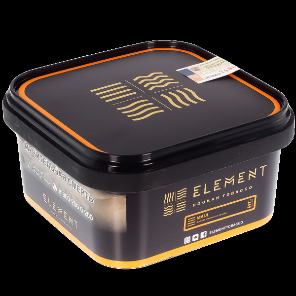 Табак Element Земля Maui  200 грамм в Турции