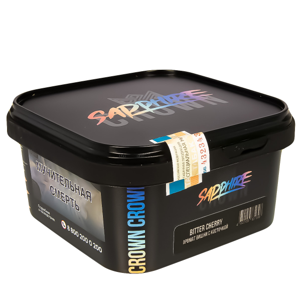 Табак Sapphire Crown Bitter Cherry  200 грамм в Турции