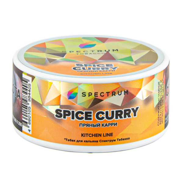 Табак Spectrum Kitchen Line Spice Curry  25 грамм в Турции