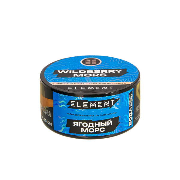 Табак Element Вода Wildberry Mors New  25 грамм в Турции