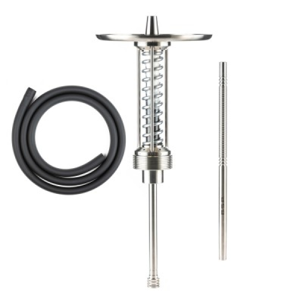 Кальян Bsp Hookah Cybertank White Black Chrome в Турции