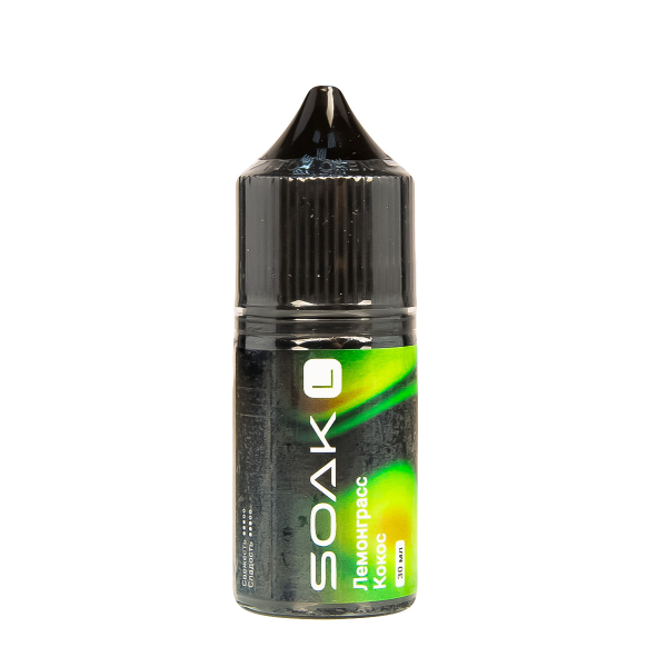 Жидкость Soak L30 Lemongrass Coconut 30 Мл 2 Мг в Турции