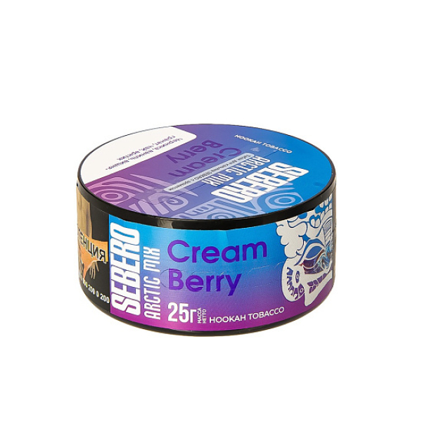 Табак Sebero Arctic Mix Cream Berry  25 грамм в Турции