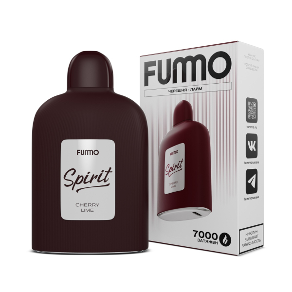Электронка Fummo Spirit Черешня Лайм   в Турции