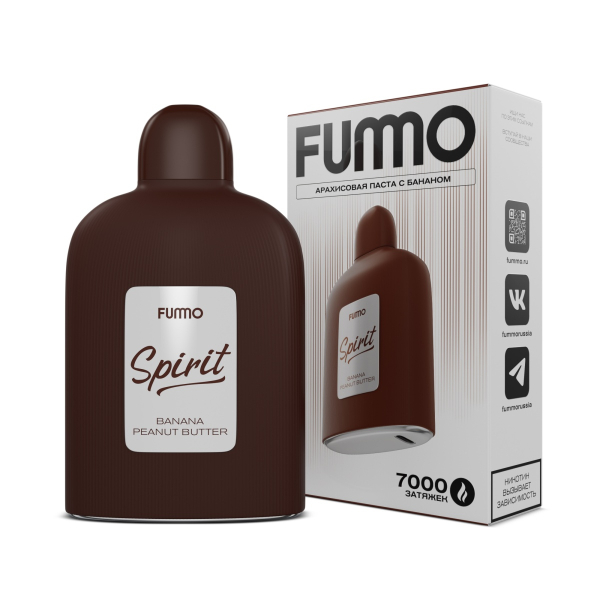 Электронка Fummo Spirit Арахисовая Паста С Бананом  в Турции