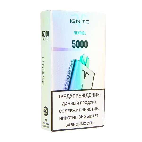 Электронка Ignite Menthol V2  в Турции