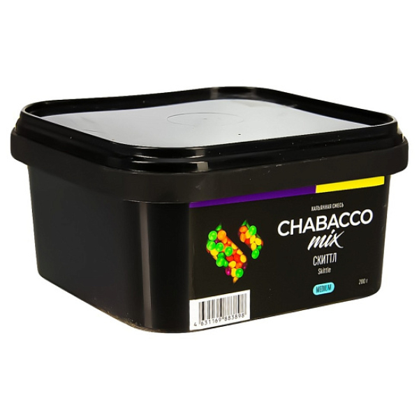 Смесь Chabacco Mix Skittle   Medium 200 гр в Турции