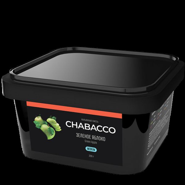 Смесь Chabacco Green Apple    Medium 200 гр в Турции