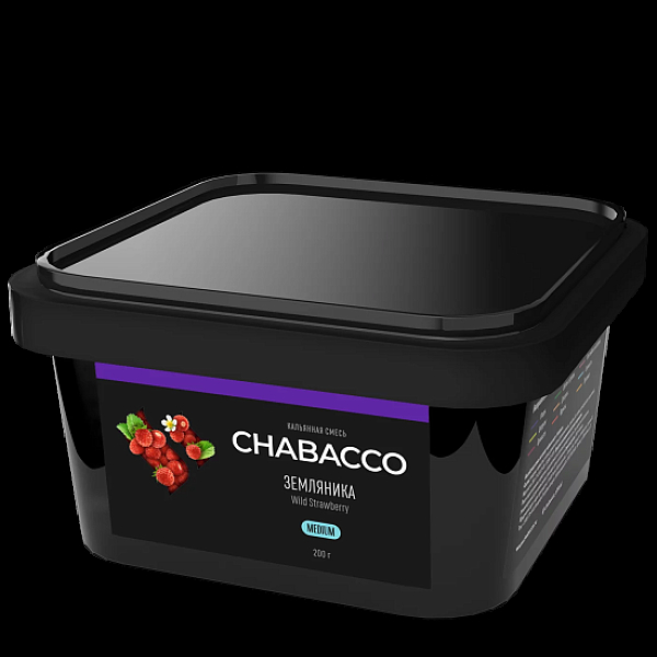 Смесь Chabacco Wild Strawberry    Medium 200 гр в Турции