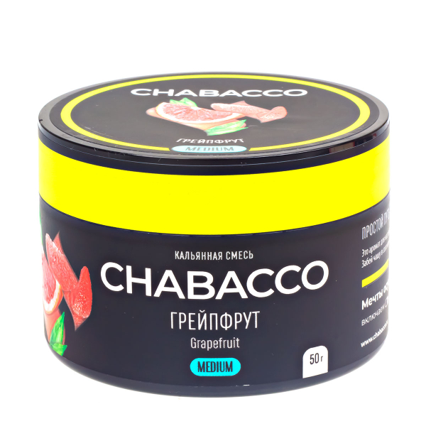 Смесь Chabacco Grapefruit   Medium 50 гр в Турции
