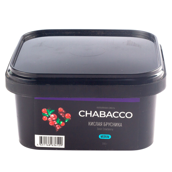 Смесь Chabacco Sour Cowberry    Medium 200 гр в Турции