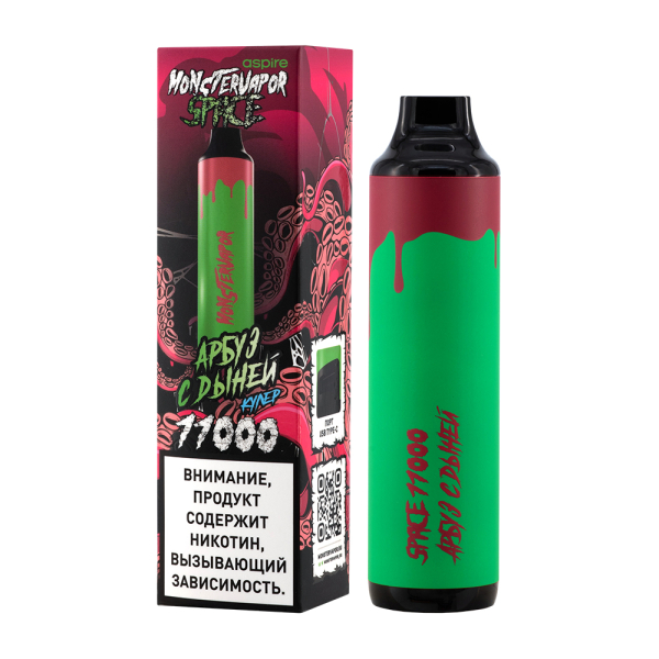 Электронка Monstervapor Space Арбуз И Дыня (11000 Затяжек) в Турции