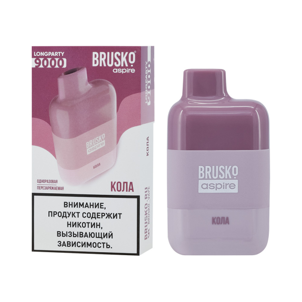Электронка Brusko Longparty Кола (9000 Затяжек) в Турции