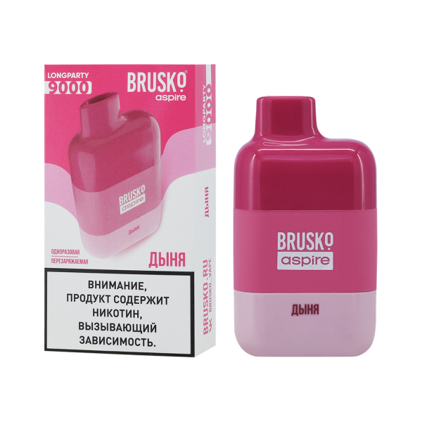 Электронка Brusko Longparty Дыня (9000 Затяжек) в Турции