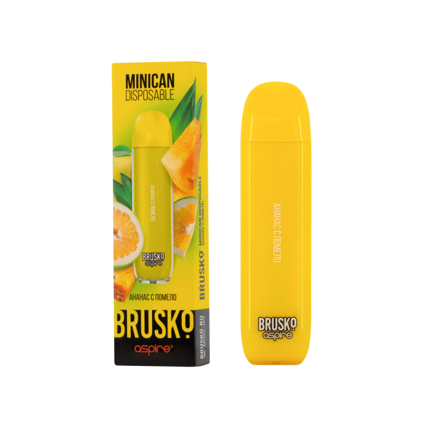 Электронка Brusko Minican Ананас С Помело (1500 Затяжек) в Турции
