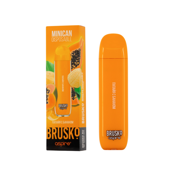 Электронка Brusko Minican Папайя С Бананом(1500 Затяжек) в Турции