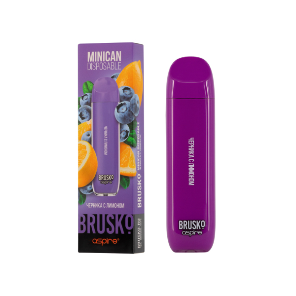 Электронка Brusko Minican Черника С Лимоном (1500 Затяжек) в Турции