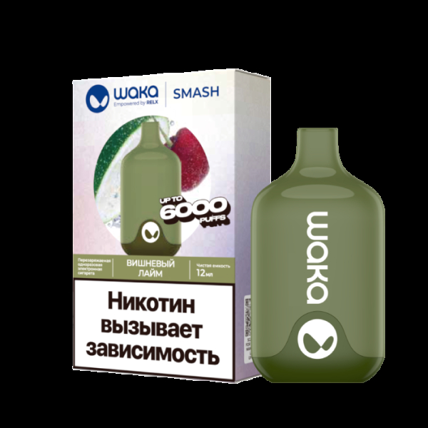 Электронка Waka Вишнёвый Лайм (6000 Затяжек) в Турции