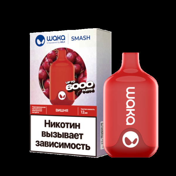 Электронка Waka Вишня (6000 Затяжек) в Турции