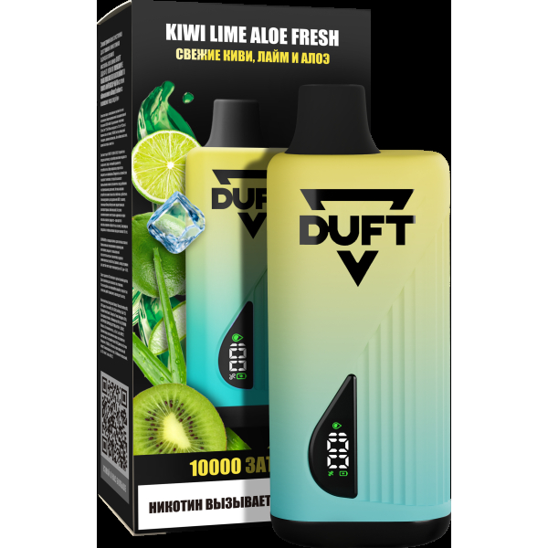 Электронка Duft Kiwi Lime Aloe Fresh (10000 Затяжек) в Турции