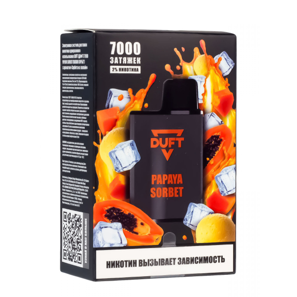 Электронка Duft Papaya Sorbet (7000 Затяжек) в Турции