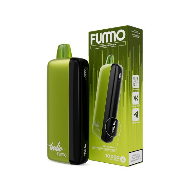 Электронка Fummo Indic Сахарная Груша (10 000 Затяжек) в Турции
