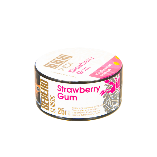 Табак Sebero Strawberry Gum  25 грамм в Турции