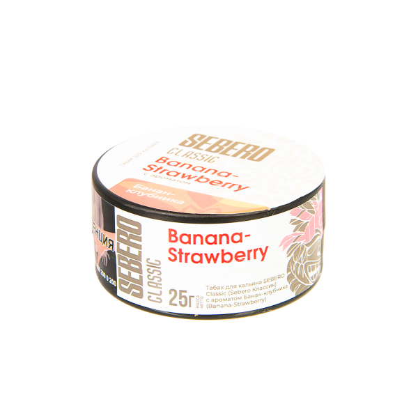 Табак Sebero Banana Strawberry  25 грамм в Турции