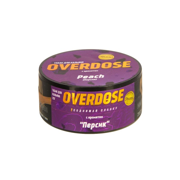 Табак Overdose Peach  25 грамм в Турции