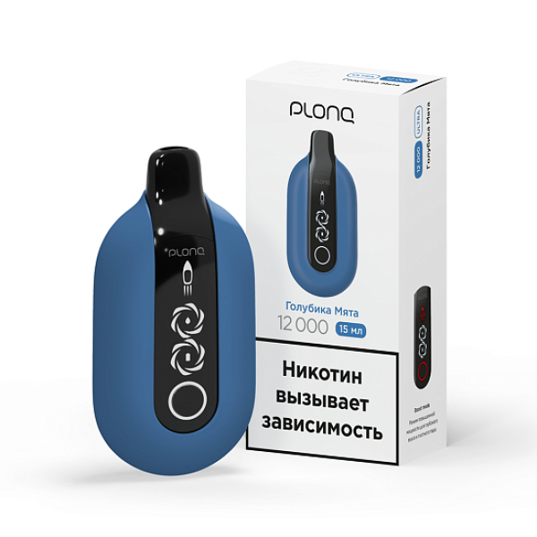 Электронка Plonq Ultra 12000 Голубика Мята в Турции