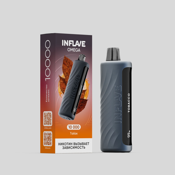 Электронка Inflave Omega Табак (10000 Затяжек) в Турции