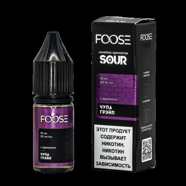 Жидкость Foose Sour Чупа Грейп 10 Мл в Турции