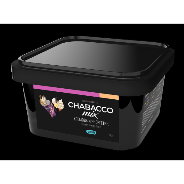 Смесь Chabacco Mix Medium Creamy Energy Drink  200 гр в Турции