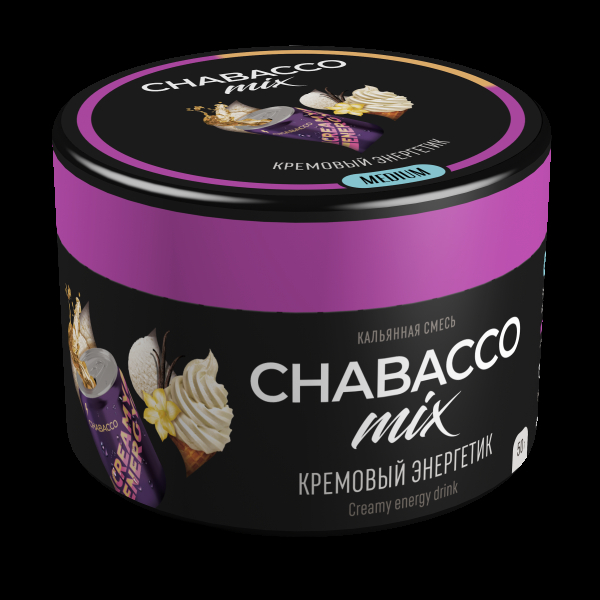 Смесь Chabacco Mix Medium Creamy Energy Drink  50 гр в Турции