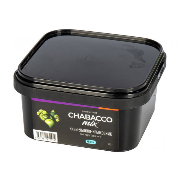 Смесь Chabacco Mix Medium Kiwi Apple Gooseberry  200 гр в Турции