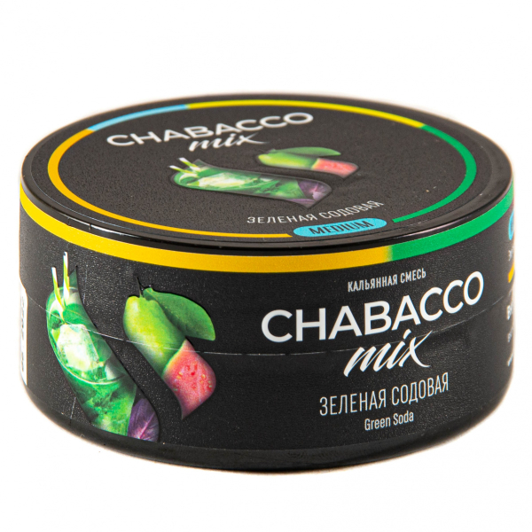 Смесь Chabacco Mix Medium Green Soda  25 гр в Турции