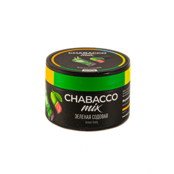 Смесь Chabacco Mix Medium Green Soda  50 гр в Турции